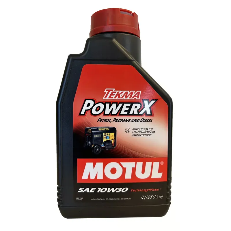 Säker betalning Champion Tekma Power X Elverksolja 10W30 – 1 liter