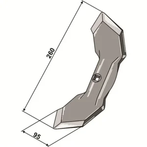 Lägg i varukorgen Stubspets, 8 mm
