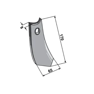 Stubbspets, 65 mm Lägg i varukorgen