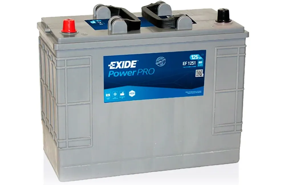 Traktorbatteri, 12V 125 Ah Kampanj