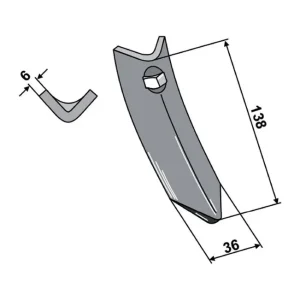 Spets, 6 mm Kampanj