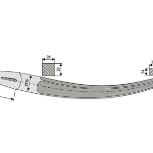 Balspjut, 20 x 680 mm Begränsad tid