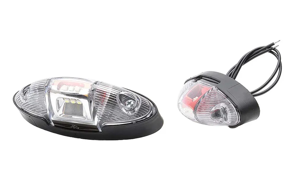 Begränsat antal Markeringslykta, oval - 9 LED