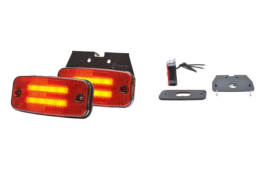 Baklykta - 8 LED Populär