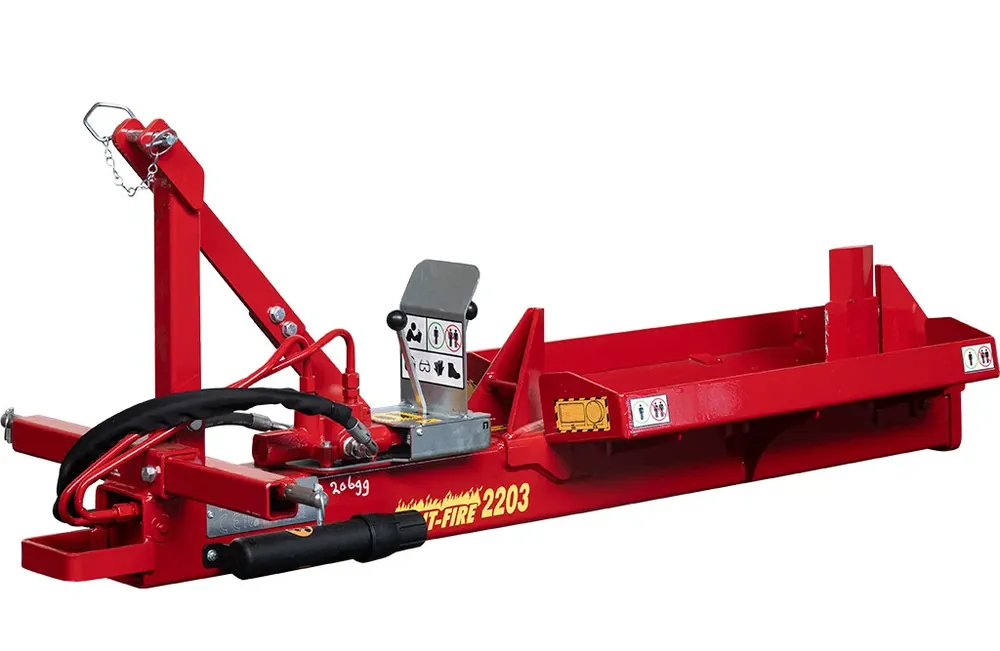 Begränsad tid Split-Fire, Vedklyv för traktorhydraulik, 18 ton