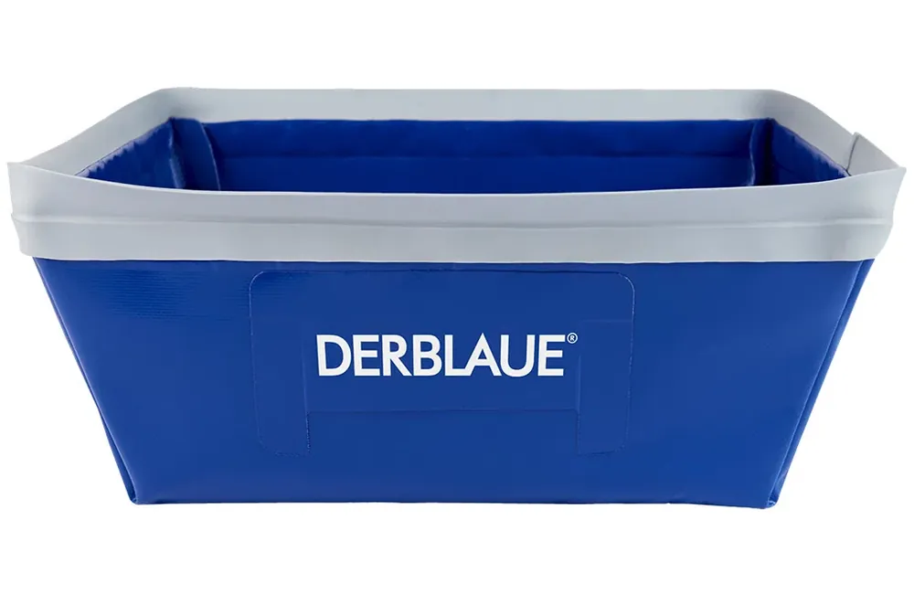 Billig Der Blaue hopfällbar spillback - 10 liter