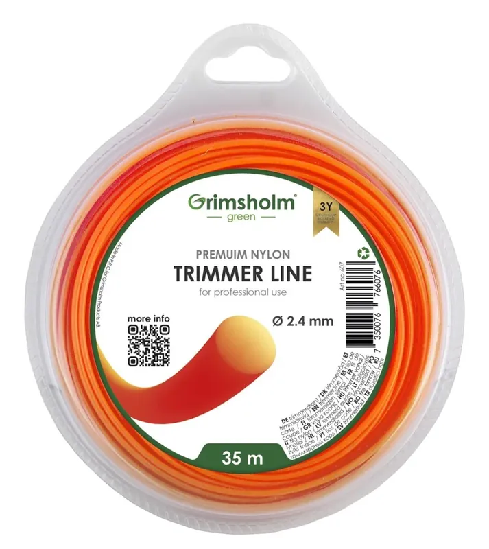 Fynd Trimmertråd, 2,4 mm, 35 m