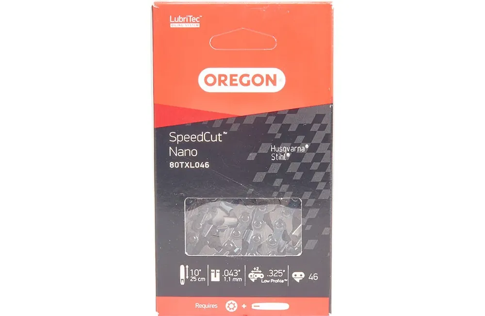 Extra rabatt Oregon, motorsågskedja, 0.325" 46 länkar, till 10" svärd
