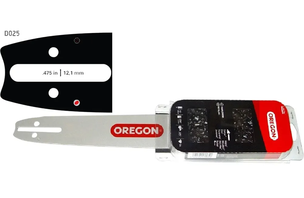 Sista chansen Oregon svärd och kedja, 18"