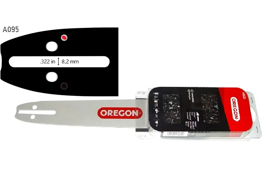 Begränsat antal Oregon, svärd och kedja, 14"