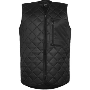 Köp online Termo väst, Svart - Stl. 3XL
