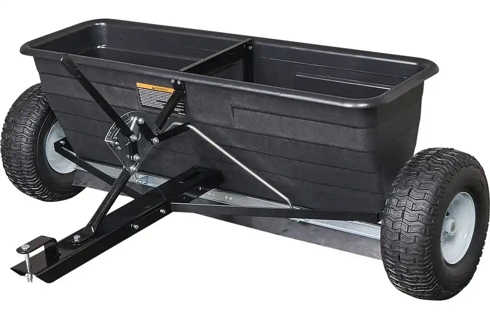 Sandspridare, för fyrhjuling, 80 liter Billig
