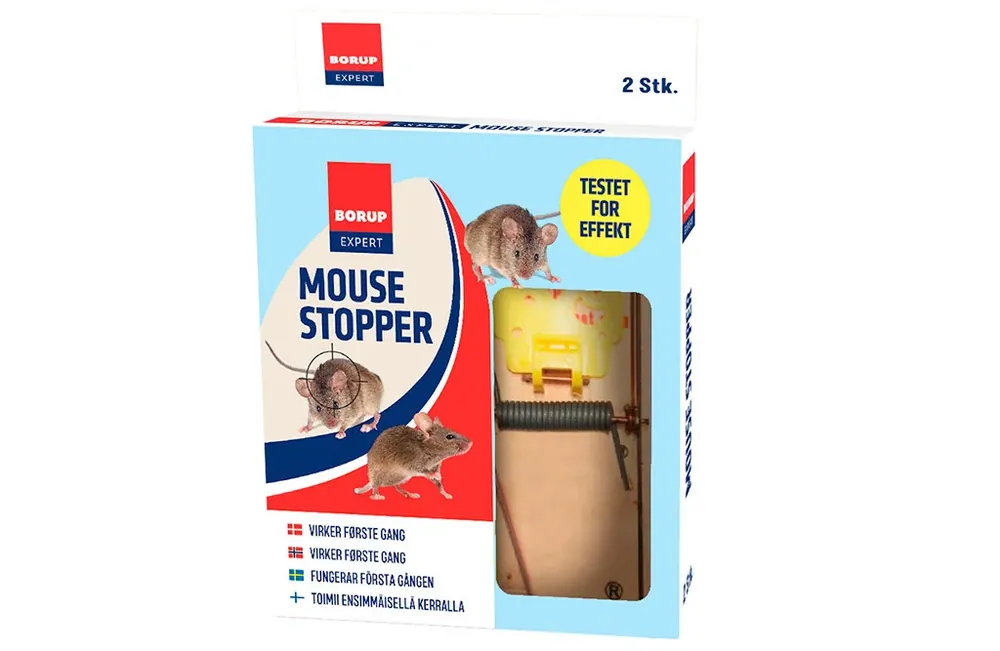 Beställ nu Borup Expert musfälla - 2 st