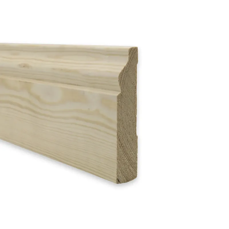 GOLVLIST NO 437 FURU OBEHANDLAD 21X118MM Utförsäljning