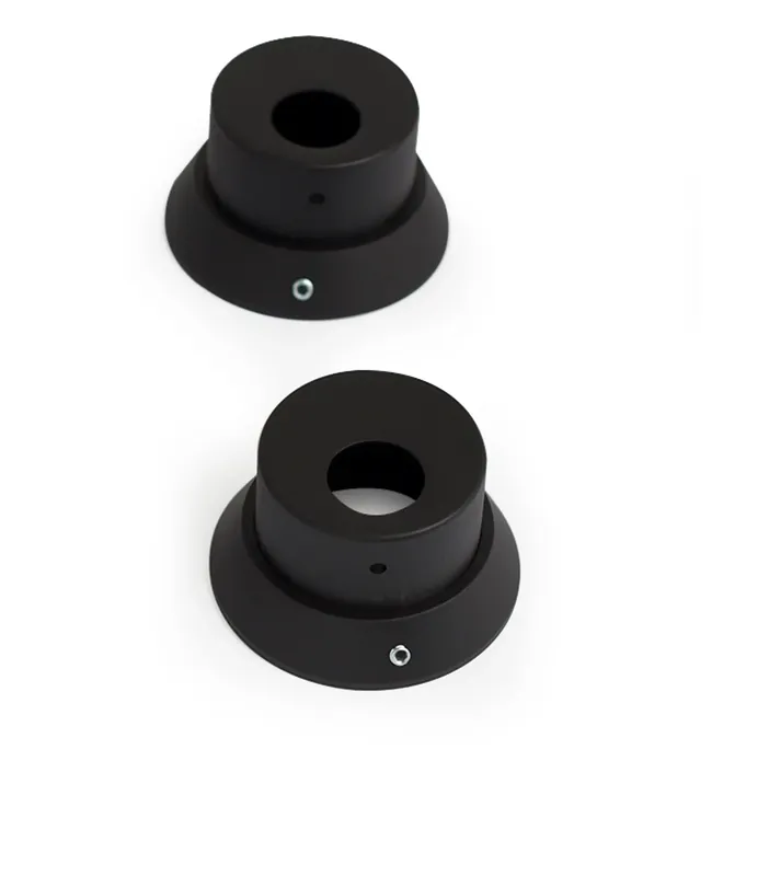 Kundfavorit BEHÖR TILL RUND CYLINDER SVART 2ST
