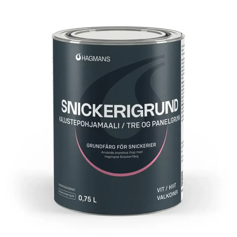 Snabb leverans SNICKERIGRUND VIT