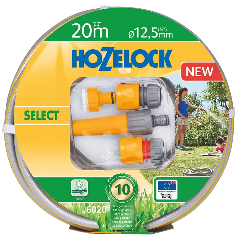 SLANGSET 5 DELAR 1/2" 20 METER HOZELOCK Bästa pris