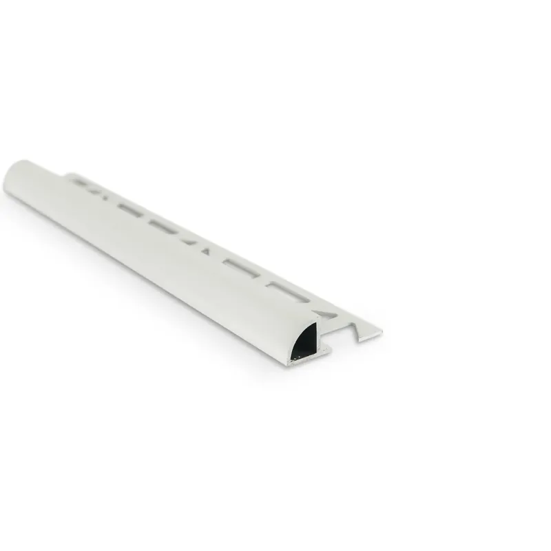 Begränsad tid KAKELLIST KVARTSRUND ALU VIT 6MM 2,5M