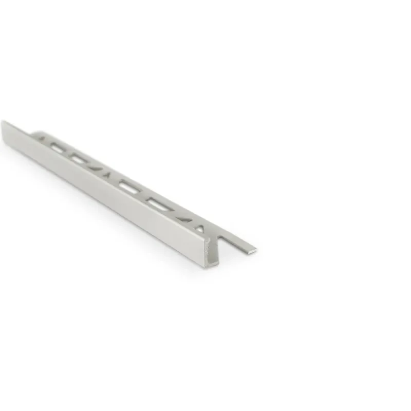 Fynd KAKELLIST RAK 8MM ALU SILVERELOX MATT