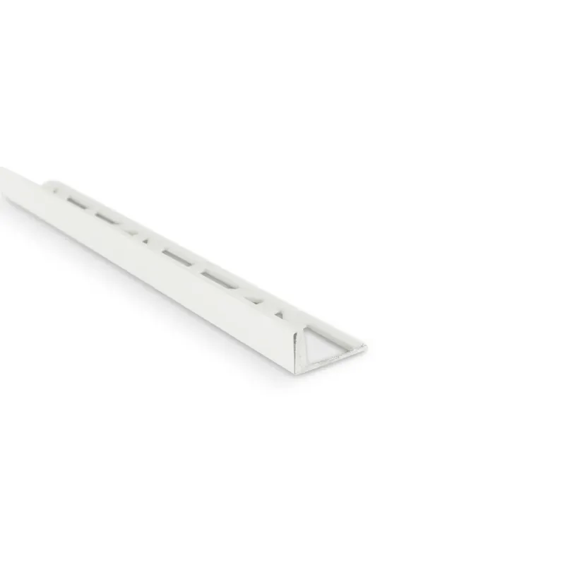 Begränsat erbjudande KAKELLIST RAK ALU VIT 12,5MM 2,5M