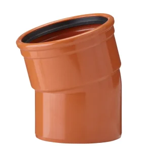 RÖRBÖJ MARKRÖR 15 GRADER DN 110MM PVC Trygg betalning