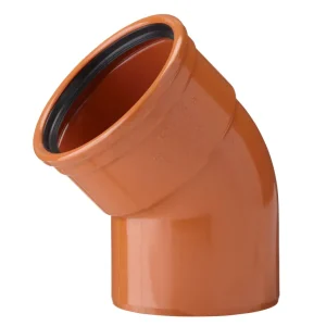 RÖRBÖJ MARKRÖR 45 GRADER DN 110MM PVC Köp online