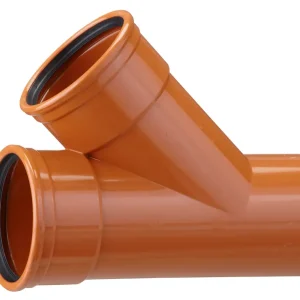 Billig GRENRÖR MARKRÖR 110/110MM 45 GRADER DN 110MM PVC