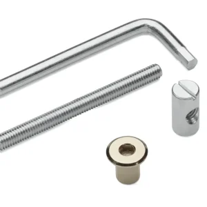 Fynd MONTERINGSBESLAG 1409 M6 NICKEL 4ST
