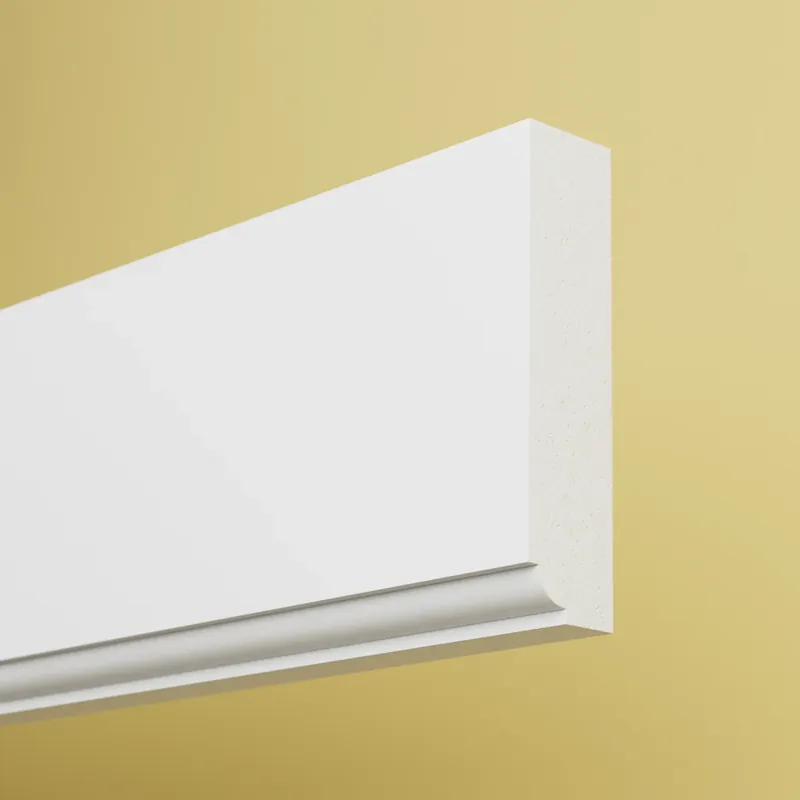 LJUSRAMPLIST RAK MDF LACKAD VIT NCS S0502Y 16X167X2440MM Erbjudande