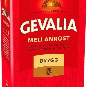 BRYGGKAFFE GEVALIA MELLANROST 450G Säker betalning