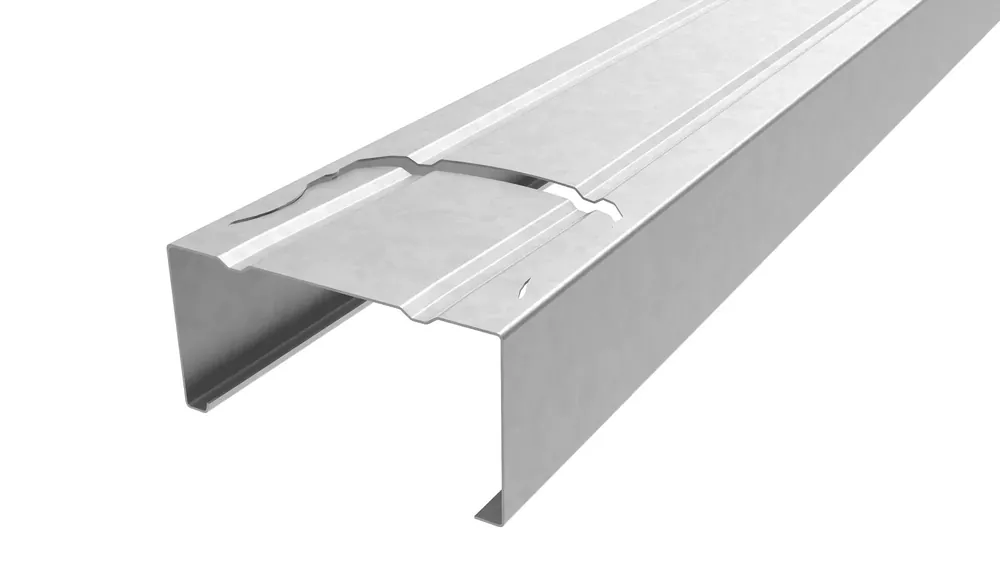 Fynd STÅLREGEL LJUD CLICKFUNKTION RDBX 95 3250MM GALVANISERAD