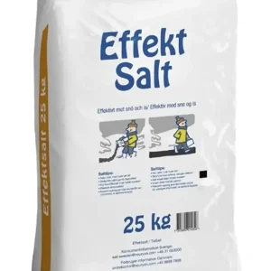 EFFEKTSALT TÖSALT FÖR HALKBEKÄMPNING UTOMHUS 25KG 40ST/PALL I lager