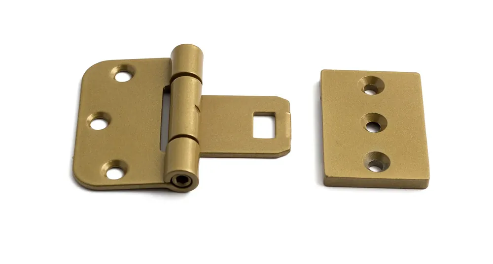 Lågt pris DÖRRGÅNGJÄRN 2465 GULDEPOXY 65X46MM 2S
