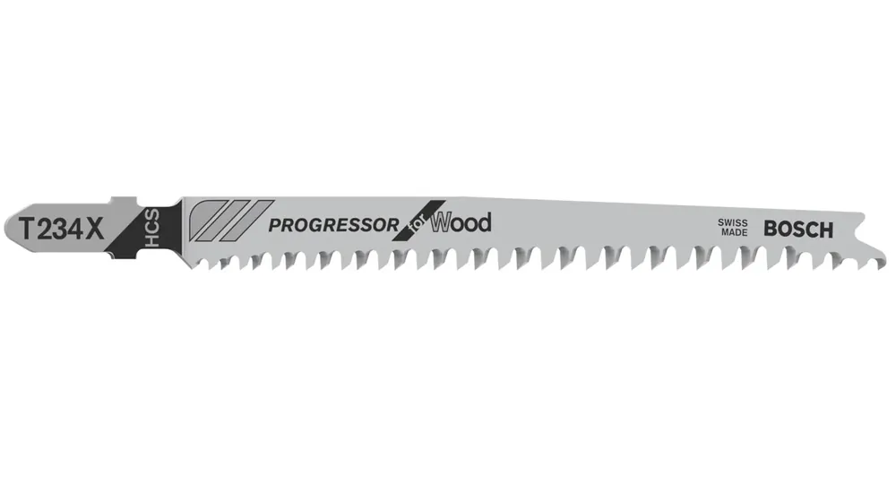 STICKSÅGSBLAD FÖR TRÄ T234X PROGRESSOR 5-PACK Nedsatt pris