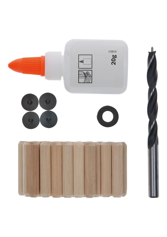 TRÄPLUGGSET 8MM 32DELAR Rabatt