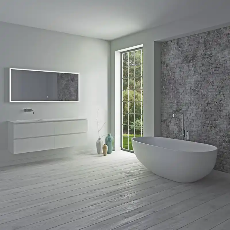 Badkar Copenhagen Bath Hammershus Solid Surface 169 cm I lager