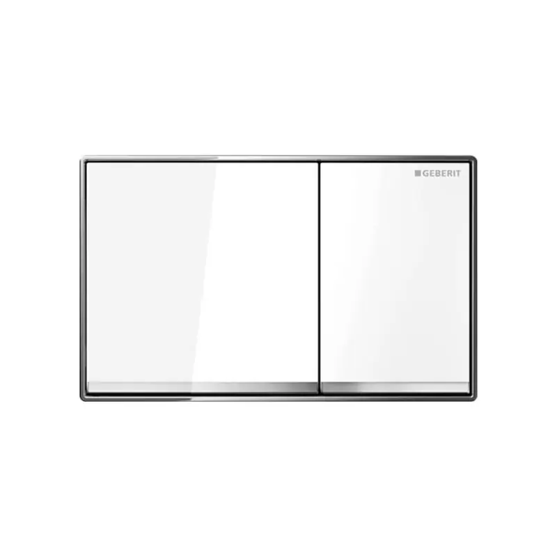Billigare Spolknapp Geberit Omega 60 Vitt Glas