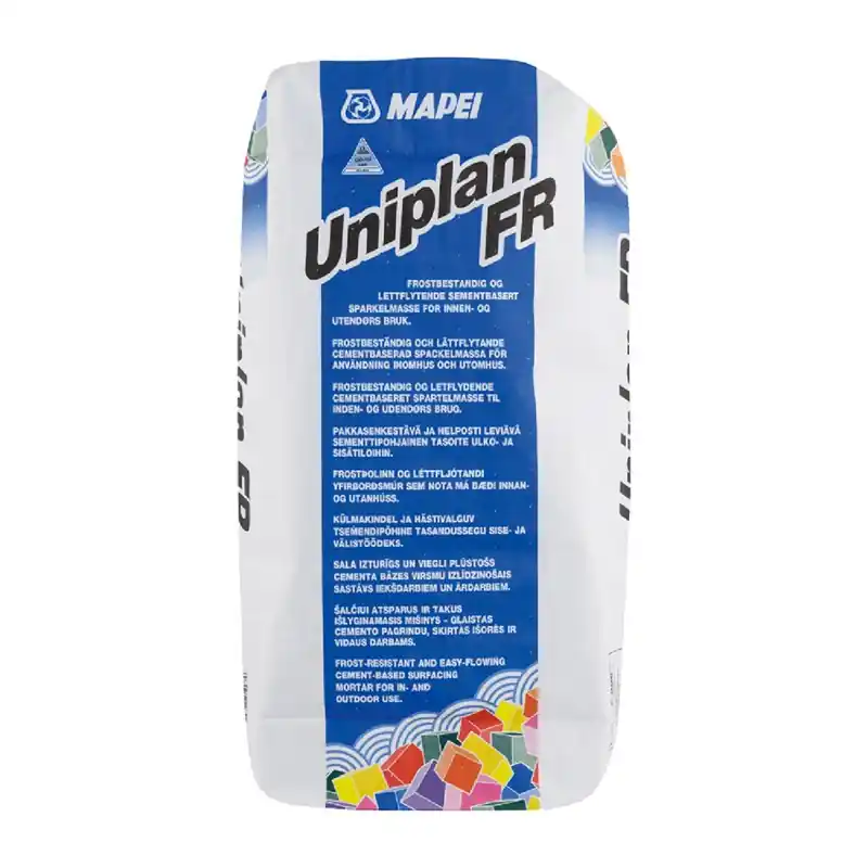 Kampanjpris Uniplan Avjämningsmassa FR 25 kg