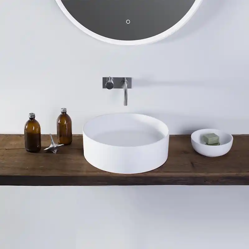 Trygg betalning Tvättställ Copenhagen Bath Stockholm Rund Ø400 mm