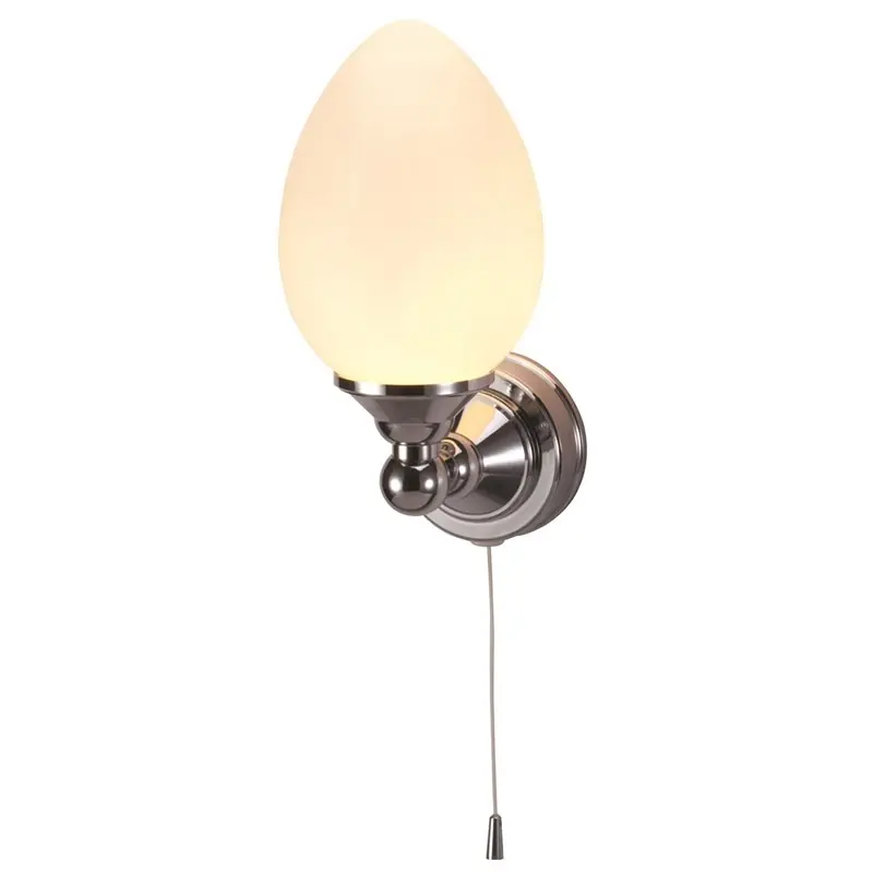 Vägglämpa Burlington Edwardian T52 Elliptisk Kupa LED Krom Erbjudandepris