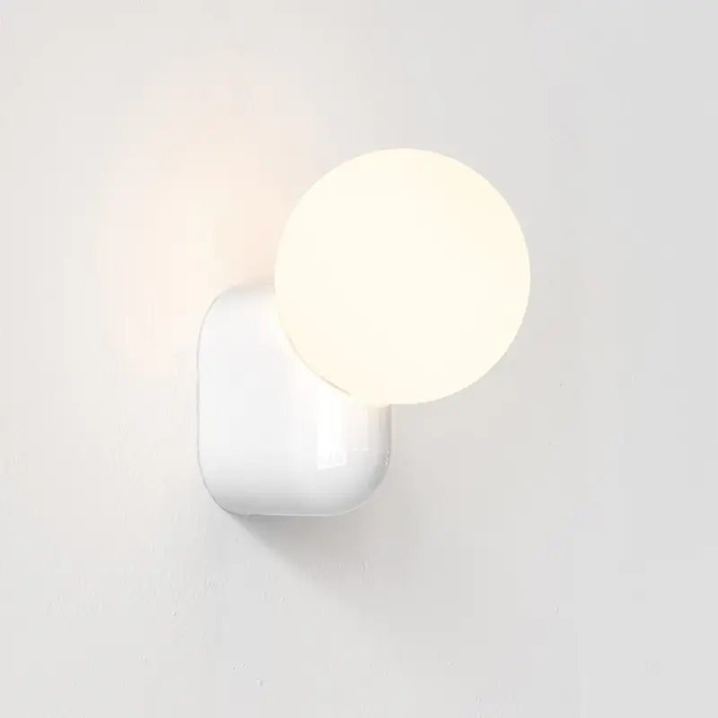 Premium Vägglampa Astro Lyra Single IP44 Vit