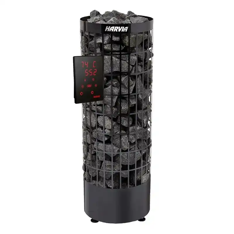 Bastuaggregat Harvia Cilindro PC90XE Black Steel 9 kW Fynd