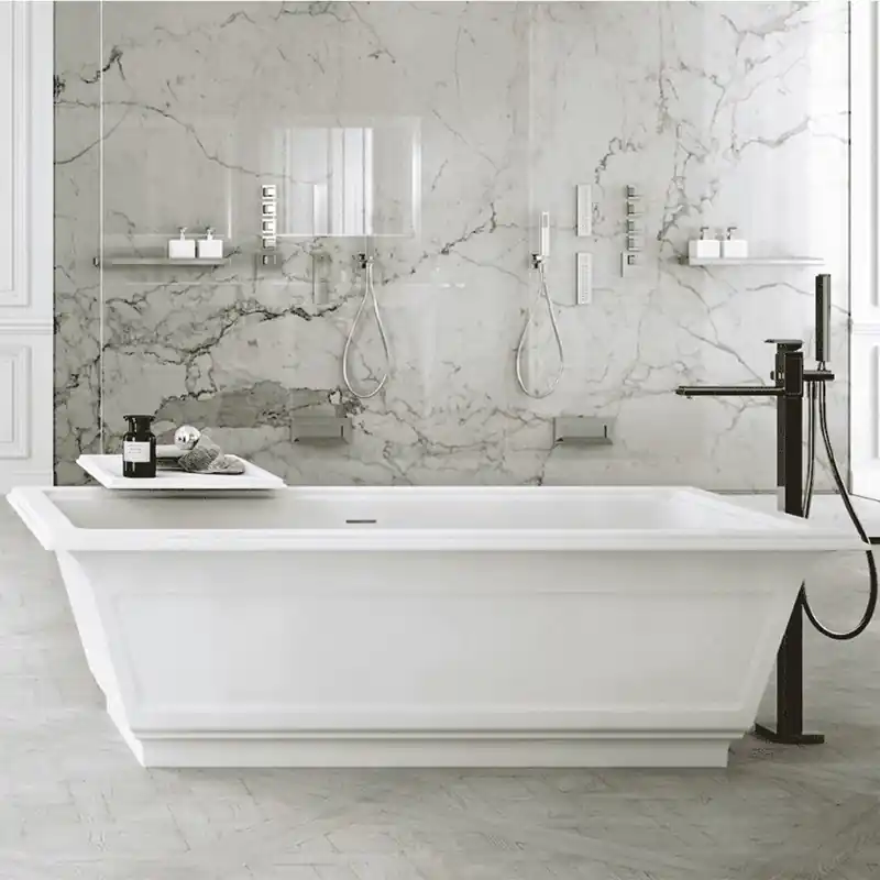 Badkar Gessi Venti 20 46715 Cristalplant 1800 mm Billig