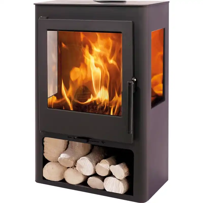 Fynd Braskamin Panadero Coral 3V EcoDesign Svart