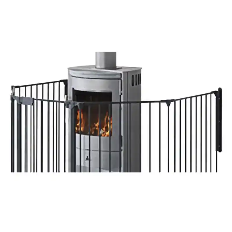 Barnskyddsgrind Kaminexperten 09151 Svart prisnedsättning