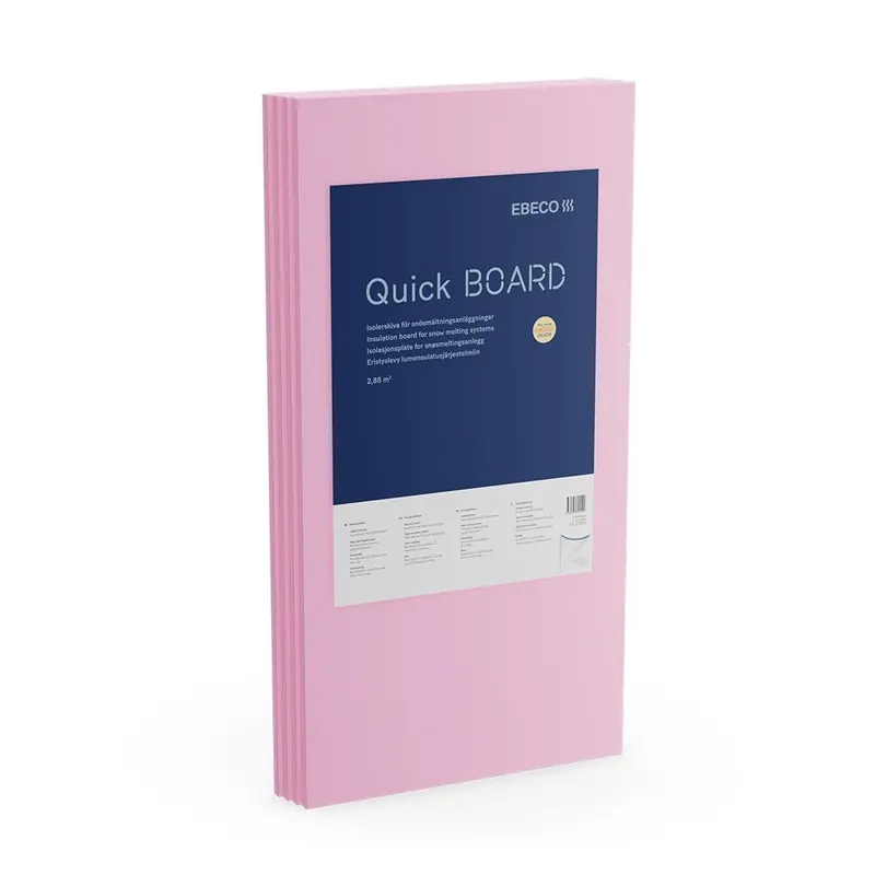 Säker betalning Isolerskiva Ebeco Quick Board 60x120x3 cm 4-pack