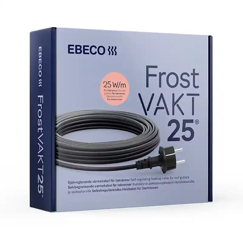 Frostvakt Ebeco 25 Värmekabel 230 V prisnedsättning
