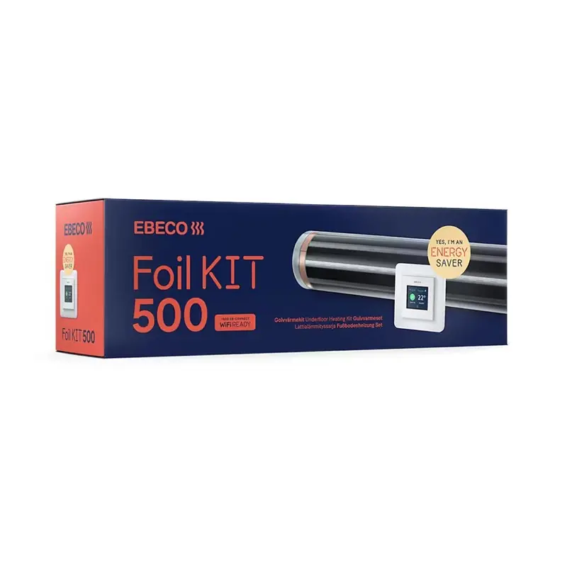 Golvvärmefolie Ebeco Foil Kit 500 för Trä- & Laminatgolv 43 cm Erbjudandepris