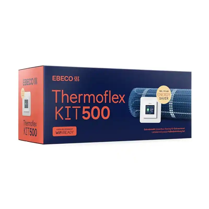 Golvvärme Ebeco Thermoflex Kit 500 med EB-Therm 500 Extra rabatt