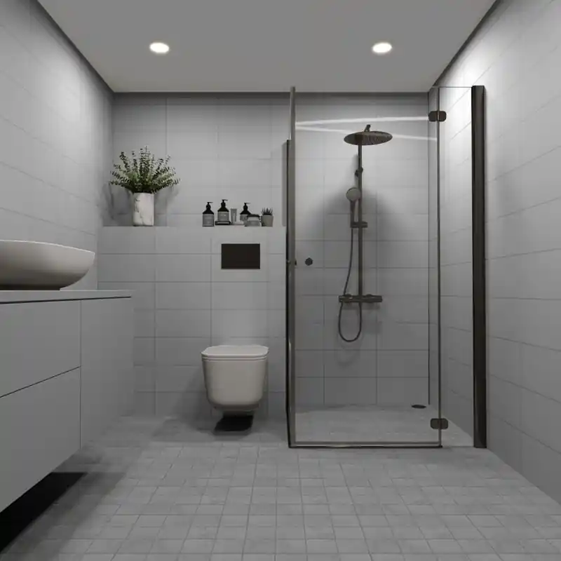 Klinker Tenfors Luna Middle Grey 10x10 cm Premium